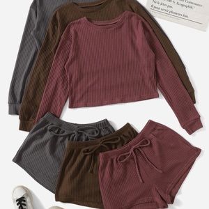 3 pack Loungewear set